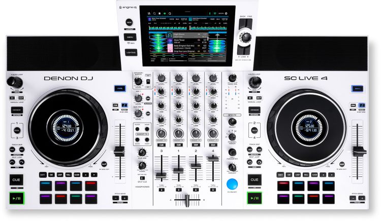 Denon DJ SC Live 4 White -B-Stock-