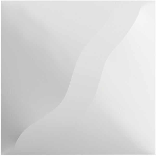 3D Deco Panel Wave Für 2 x Wentex SET Frame - A Module 50 x 100 cm