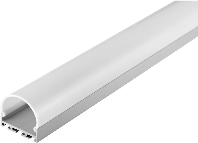 Artecta Profile Pro-Line 34 LED Aluminium Profil mit runder PC Abdeckung