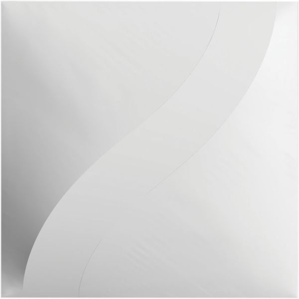3D Deco Panel Double Wave Für 2 x Wentex SET Frame - A Module 50 x 100 cm