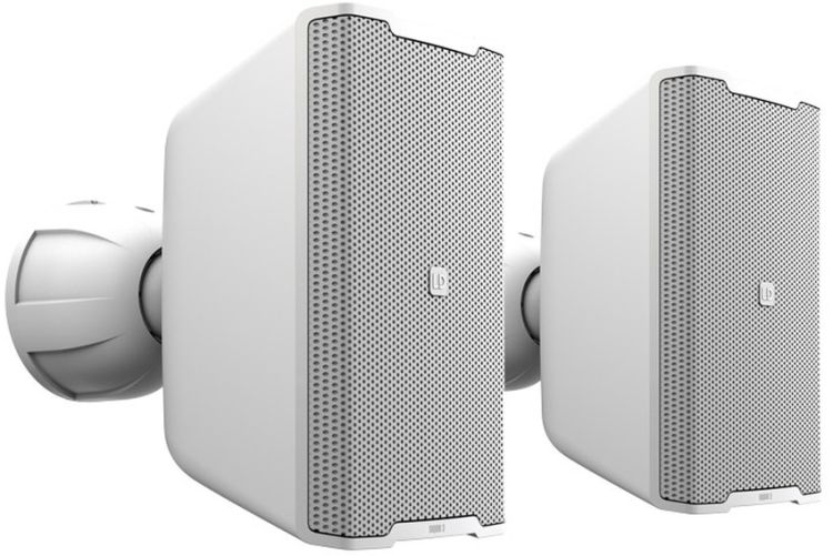 LD Systems DQOR 3 W - 3" Indoor/Outdoor 2-Wege-Installationslautsprecher passiv 8 Ohm, weiß (Paar)