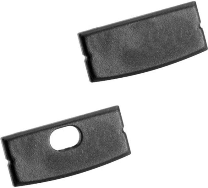EUROLITE Endkappen für U-Profil 20mm schwarz
