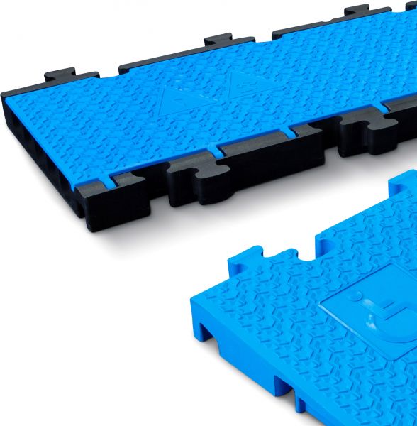 Defender MIDI 5 2D R BLU - Midi 5 2D blau Modulsystem für Rollstuhlrampe und barrierefreien