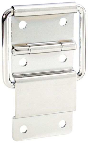 Adam Hall Hardware 2529 A - Feststellscharnier 4,2 mm Bohrungen, Chrom