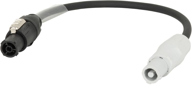 DAP-Audio powerCON In to powerCON TRUE1 Female Adapter 25 Cm