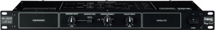 IMG STAGE LINE MCX-200/SW Elektronische Frequenzweiche