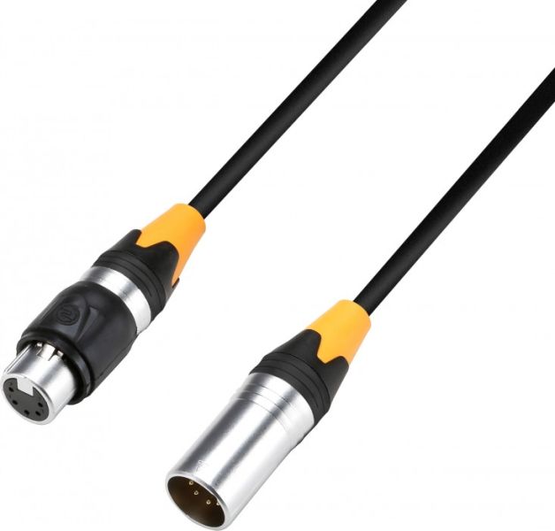 Adam Hall Cables K4DGH0150 IP 65 DMX- & AES/EBU-Kabel - 5-Pol-XLR 1,5m