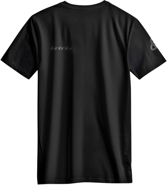 INFINITY T-Shirt XS Unisex – schwarz – europäische Größe XS