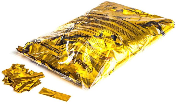 Magic FX Metallic Konfetti Rechteckig 55x17mm - Gold 1kg