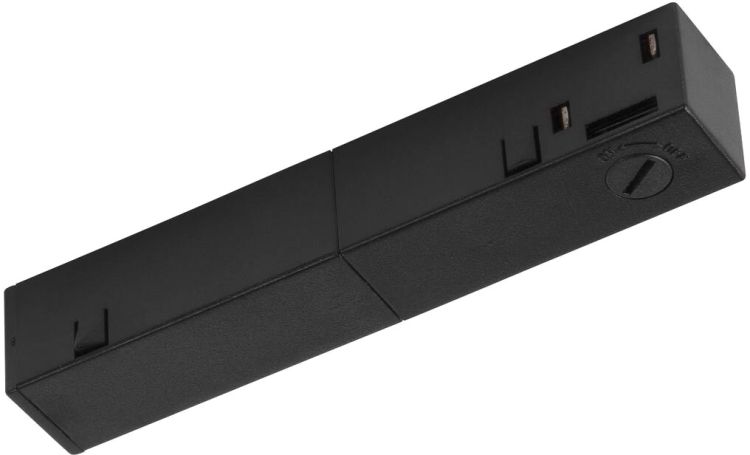 SLV Endeinspeiser links, 48V TRACK, schwarz, DALI