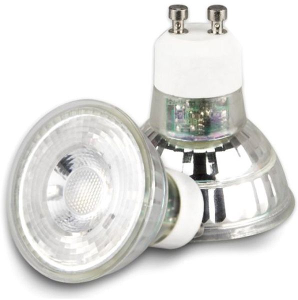 ISOLED GU10 LED Strahler 5W, 45°, prismatisch, warmweiß, CRI90