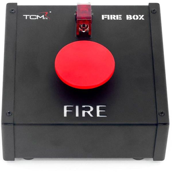 TCM FX Fire Box, Roter Auslöseknopf für elektrische Abschusseinheiten