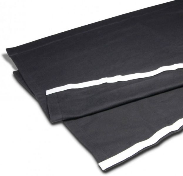 Adam Hall Accessories 0153 X 6010 Bühnenmolton B1 mit Klettband 100 cm
