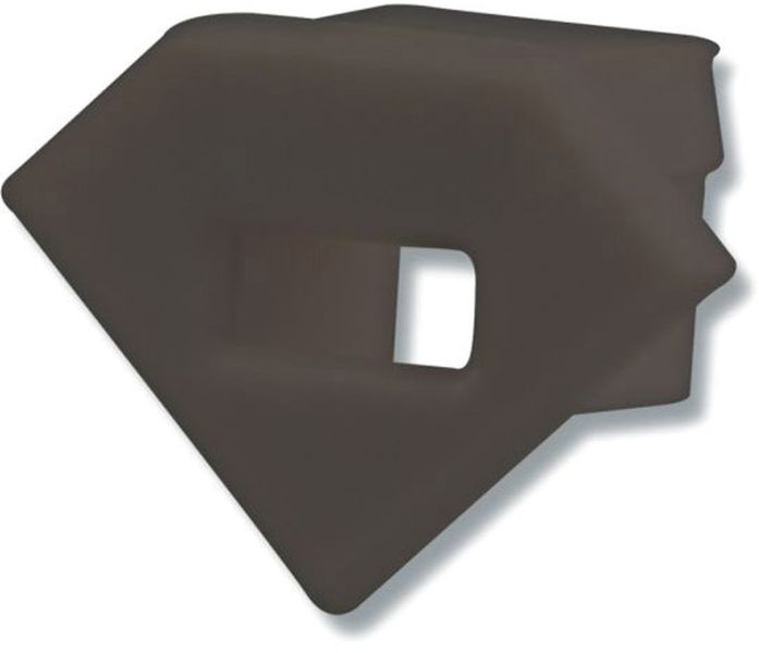 ISOLED Endkappe EC42B schwarz für CORNER11 mit Kabeldurchführung, 1 STK