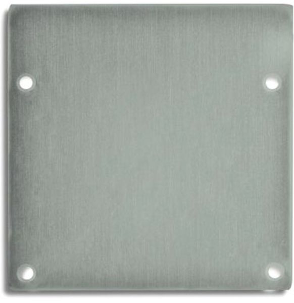ISOLED Endkappe EC51 Aluminium silber für Profil LAMP55, 2 STK, inkl. Schrauben