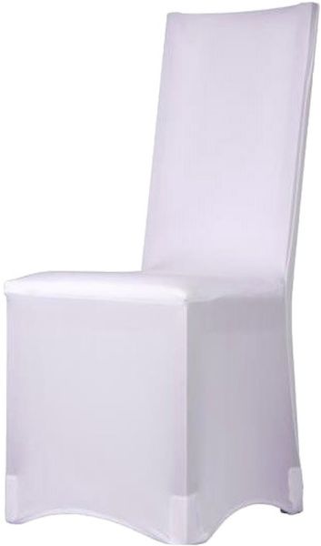 Stuhlhusse stretch weiß