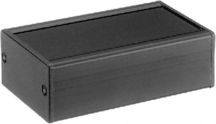 MONACOR AH-61/SW Alu-Gehaeuse/Schwarz
