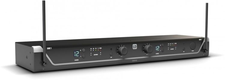 LD Systems U306 R2 - Dual Empfänger - 655 - 679 MHz