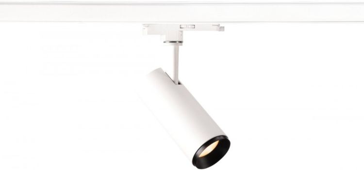 SLV 3~ NUMINOS® DALI S, 3 Phasen System Leuchte weiß/schwarz 2700K 36°