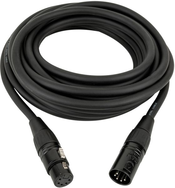 DAP-Audio FL86 - DMX/AES-EBU XLR/M 5P to XLR/F 5P 3 m