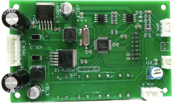Platine (Display) PFE-120 3000K (PAR64-LED-MAIN V3.0) MAIN 6 pol