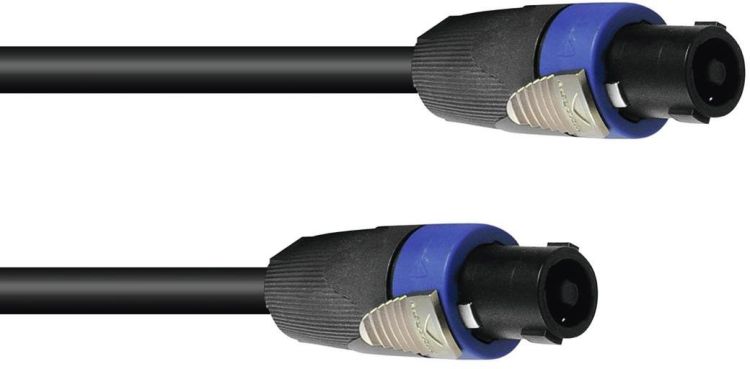 PSSO Lautsprecherkabel Speakon 4x2,5 5m sw