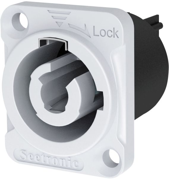 Seetronic Power Pro Chassis Connector Weiß – Schraubverbinder