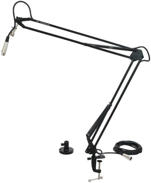 OMNITRONIC Tisch-Mikrofonarm TMA-2 sw