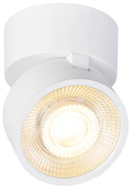 SLV KALU 2.0, Wand- und Deckenaufbauleuchte, PHASE, 3000 K, 10 W, 36°, weiß