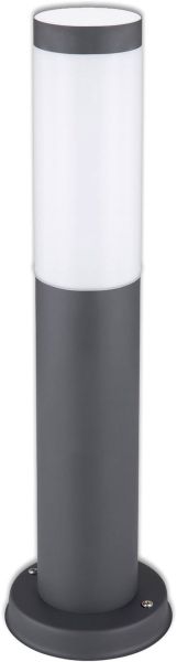 ISOLED Pollerleuchte 450 anthrazit, IP44, 1x E27 Fassung, exkl. Leuchtmittel