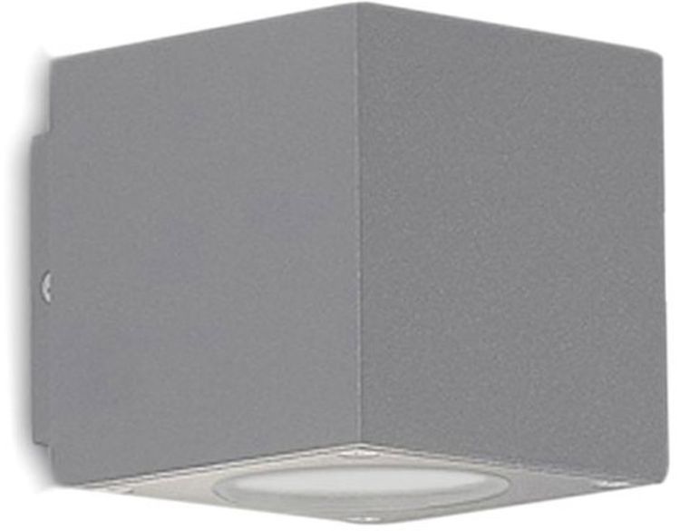 ISOLED LED Wandleuchte Up&Down 2x3W CREE, IP54, silber, warmweiß