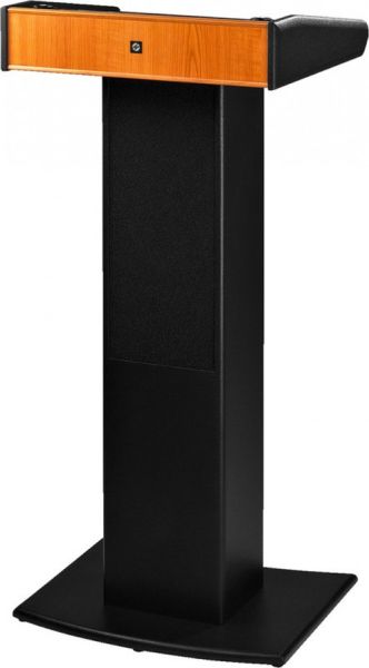 MONACOR SPEECH-104D Professionelles Redepult mit integrierter 2-Kanal-Mult