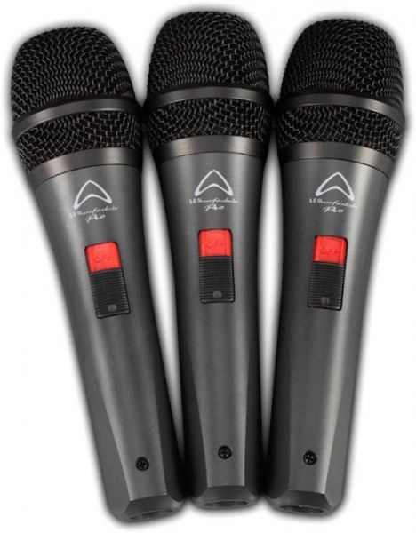 Wharfedale Pro DM 5.0 S Dynamisches Mikrofon 3er Pack