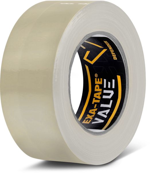 Defender EXA-TAPE® VALUE T 50 D - PVC Tanzboden-Klebeband | transparent | 50 mm x 33 m