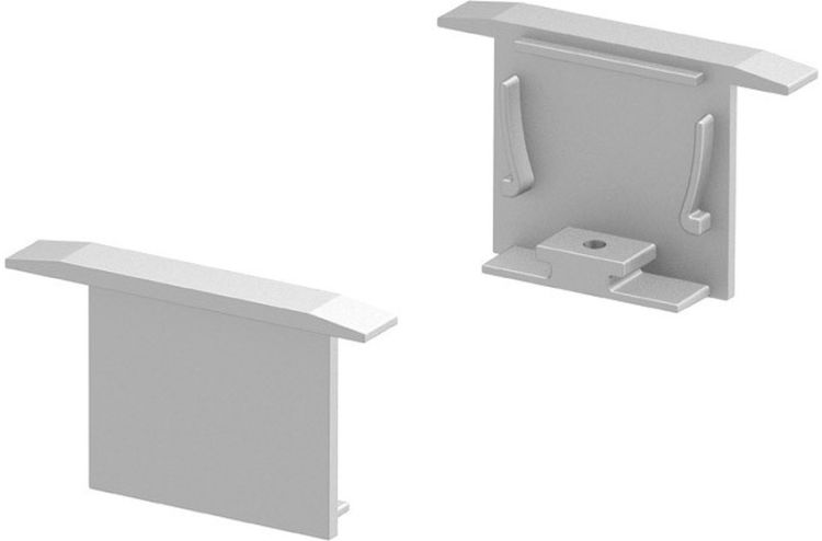 SLV ENDKAPPEN, für GRAZIA 20 Einbauprofil, 2 Stück, aluminium